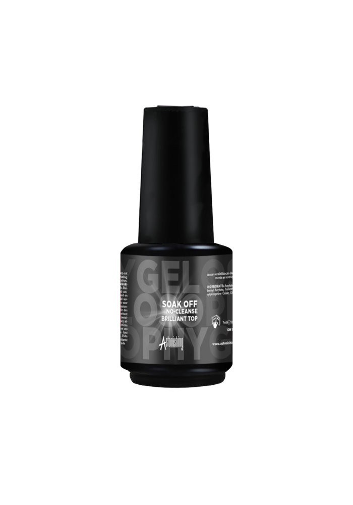 Gelosophy Soak Off No Cleanse Brilliant Top 15ml